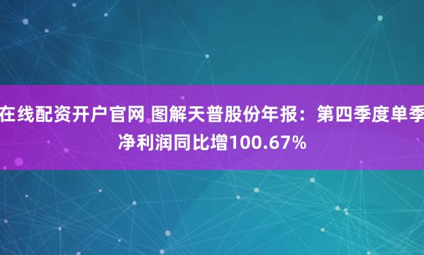 在线配资开户官网 图解天普股份年报：第四季度单季净利润同比增100.67%